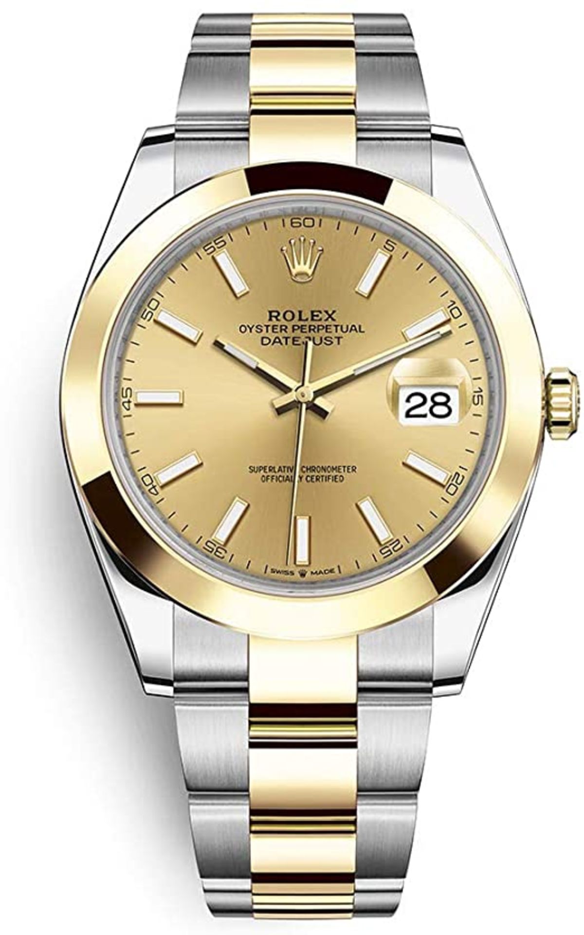 Rolex Date-Just 36mm Oystersteel And Yellow Gold 2021 ** Brand New **