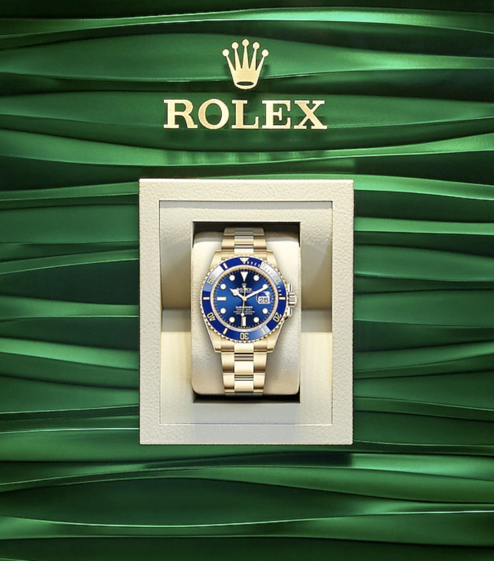 Rolex Submariner Date 41mm Oyster 18ct Yellow Gold ' 2021 ' - Brand New - Beat The Waiting List - Image 3 of 3