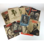 Collection of WW2 Third Reich magazines and books