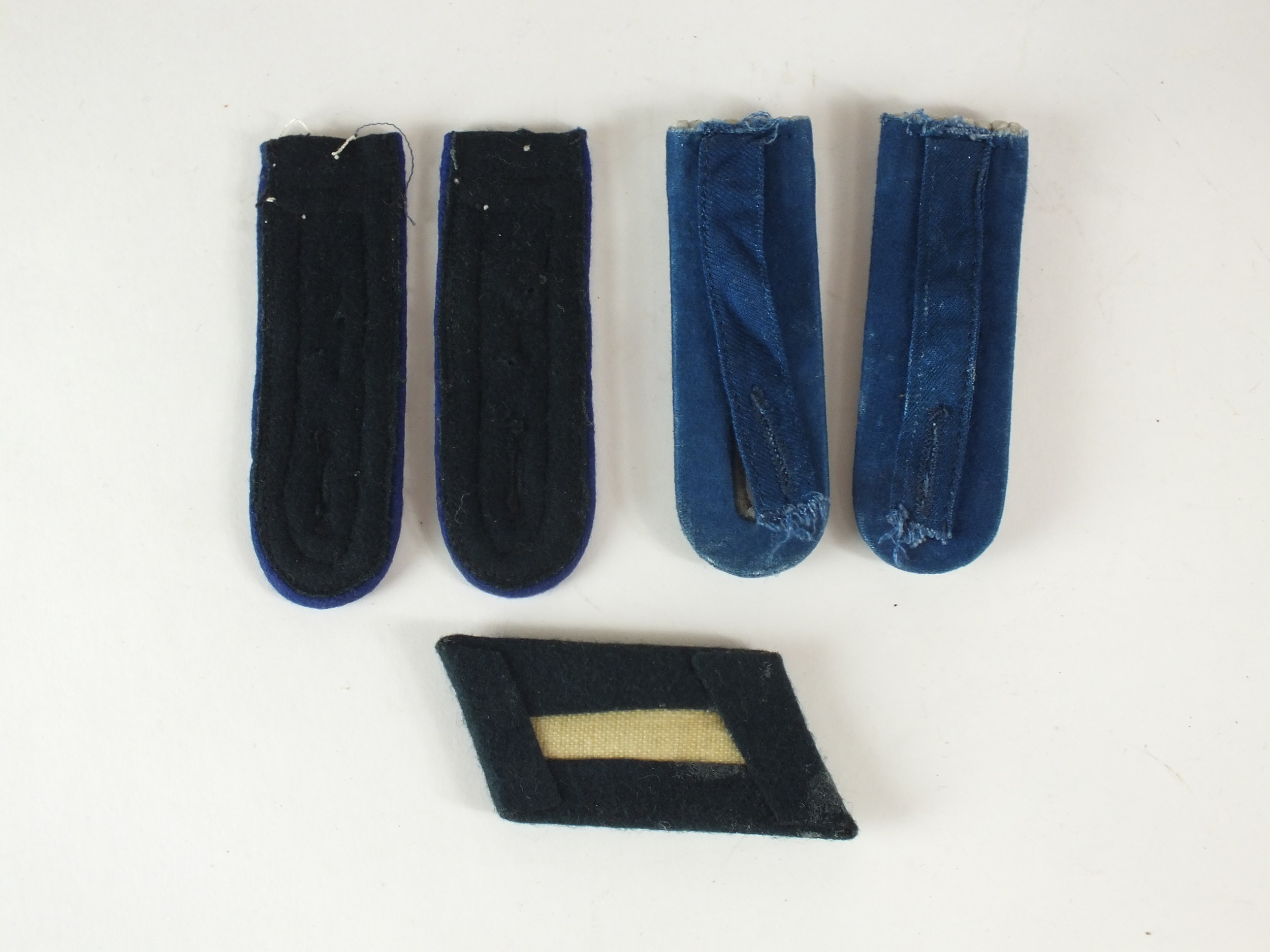 Third Reich German Army TSD shoulder boards and collar tabs - Image 2 of 2