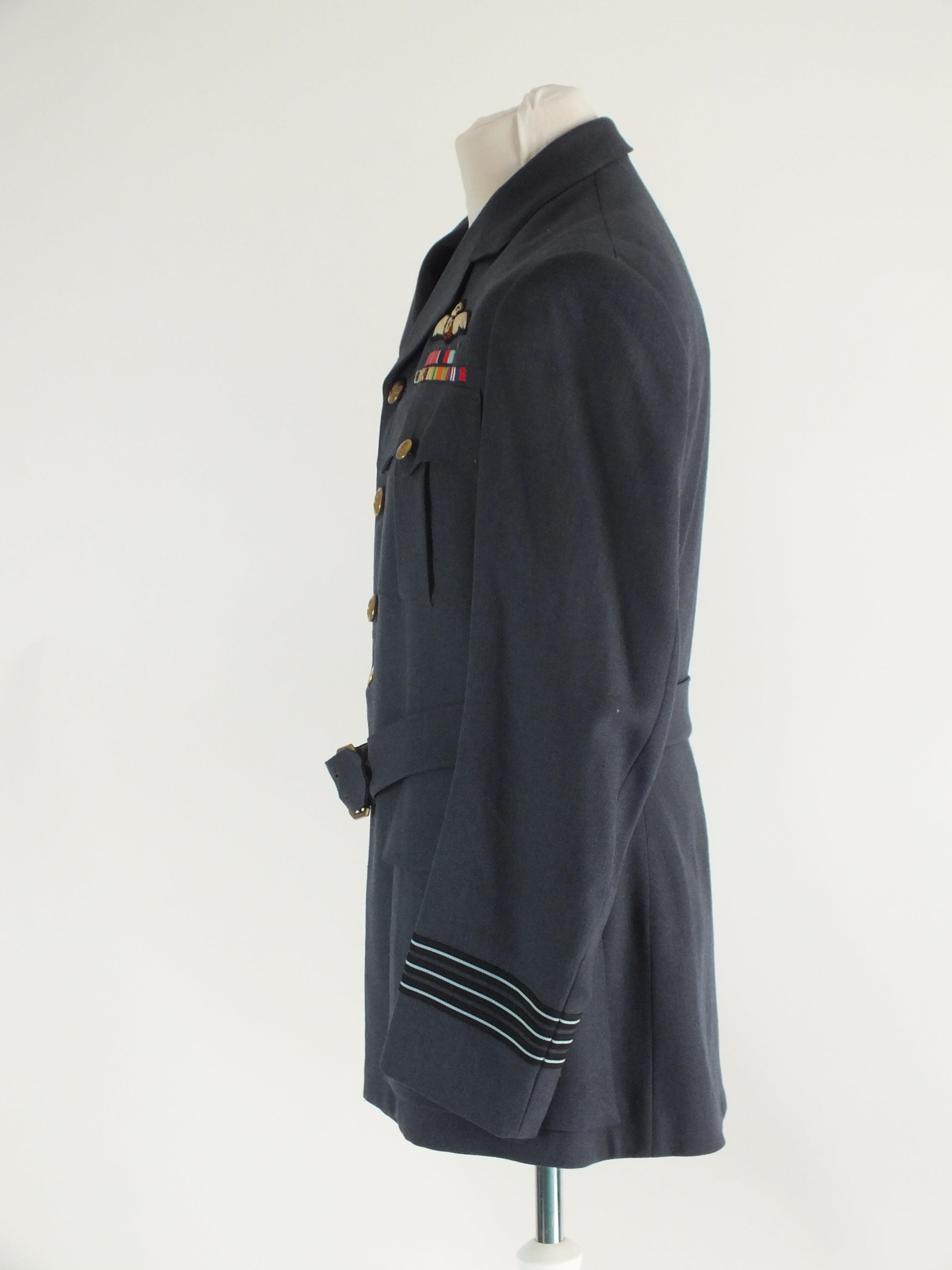 A British RAF Wing Commander's dress uniform comprising jacket and pair of trousers, the jacket with - Image 4 of 4