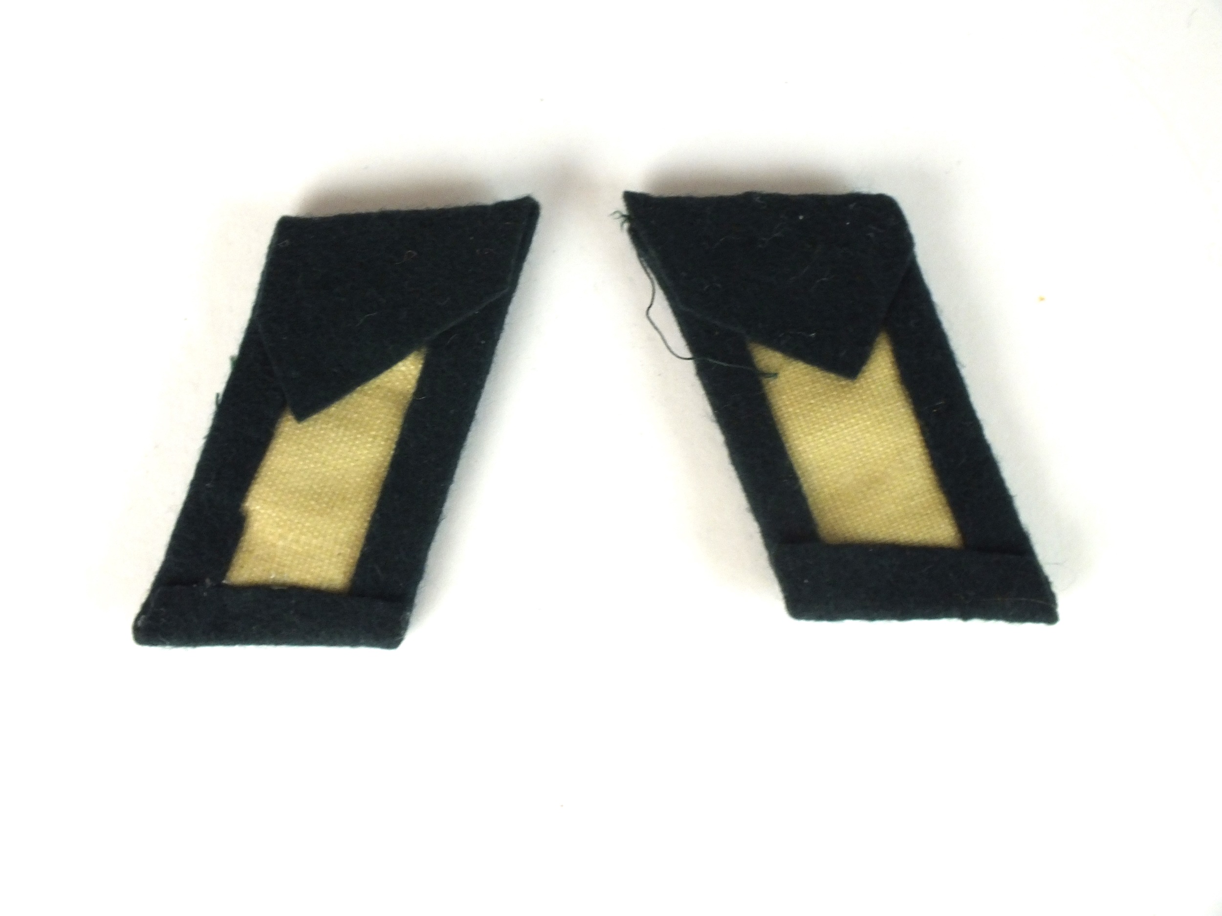 A pair of German Third Reich Heer TSD (military automobile service) officer's collar tabs with - Image 2 of 2