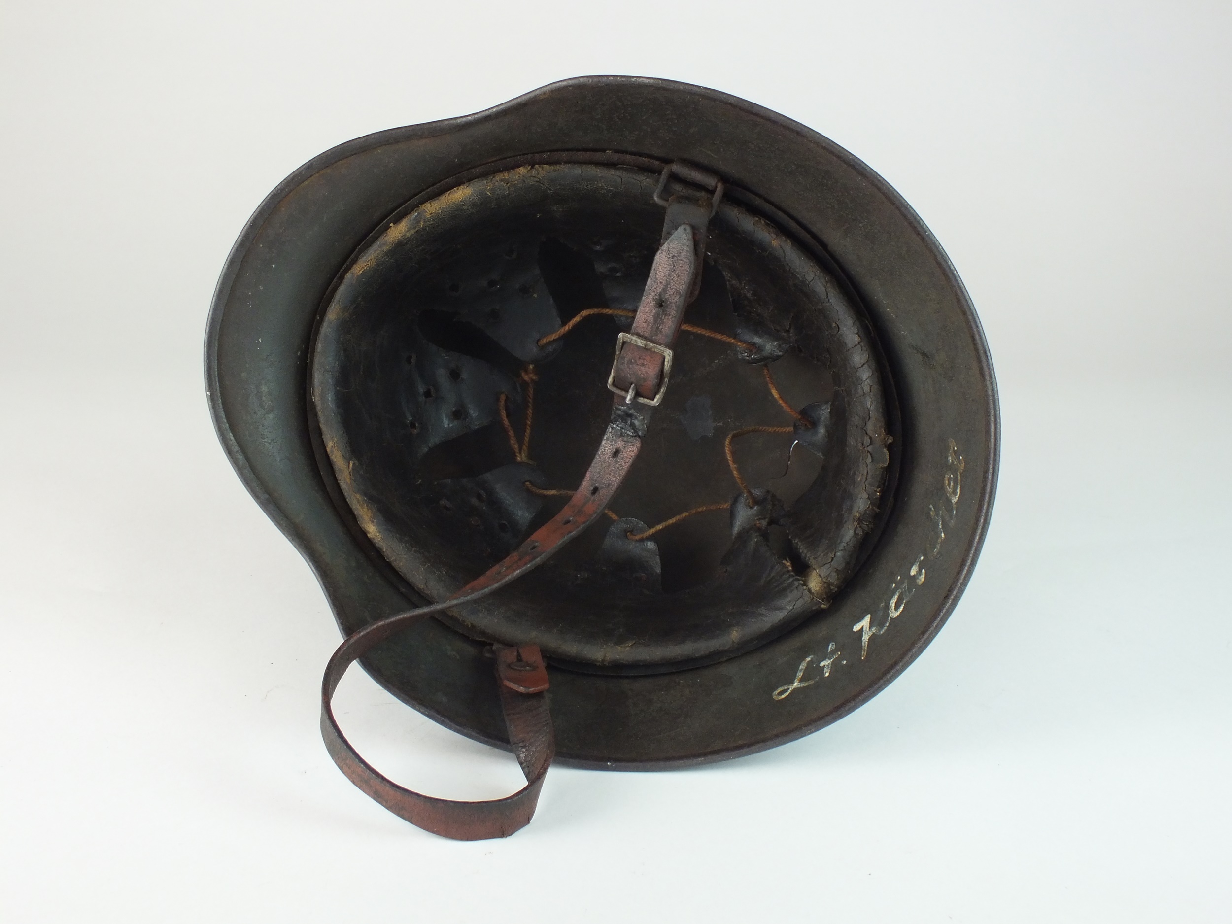 German Third Reich M42 helmet - Image 4 of 5