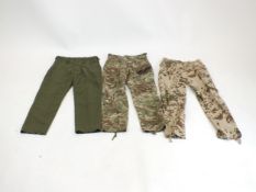 Military combat trousers