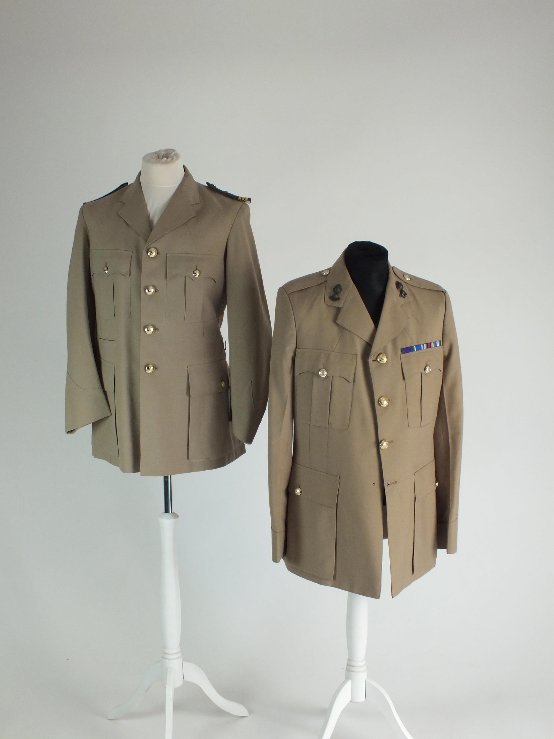 RAF and Royal Engineers tropical summer dress uniform