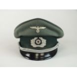 German Third Reich Army Administration Officer's visor cap