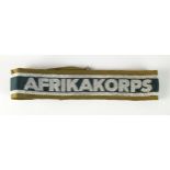 Afrikakorps cuff title