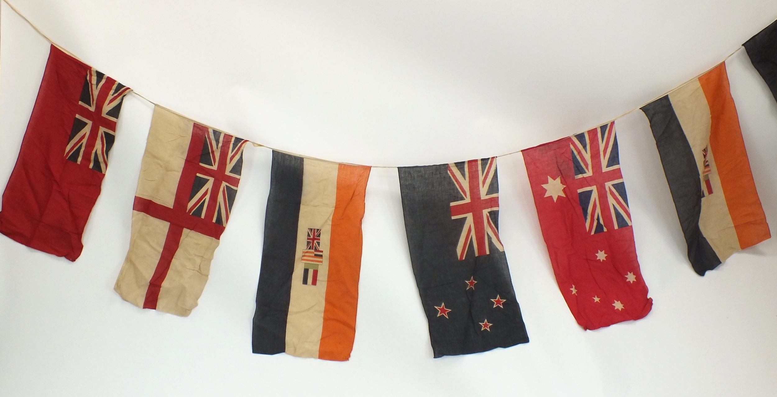 A set of International Code of Signal (ICS) maritime flags and pennants the total of sixty-five - Image 2 of 8