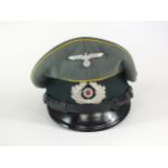 Second World War Army Signal NCO's visor cap by Pekuro