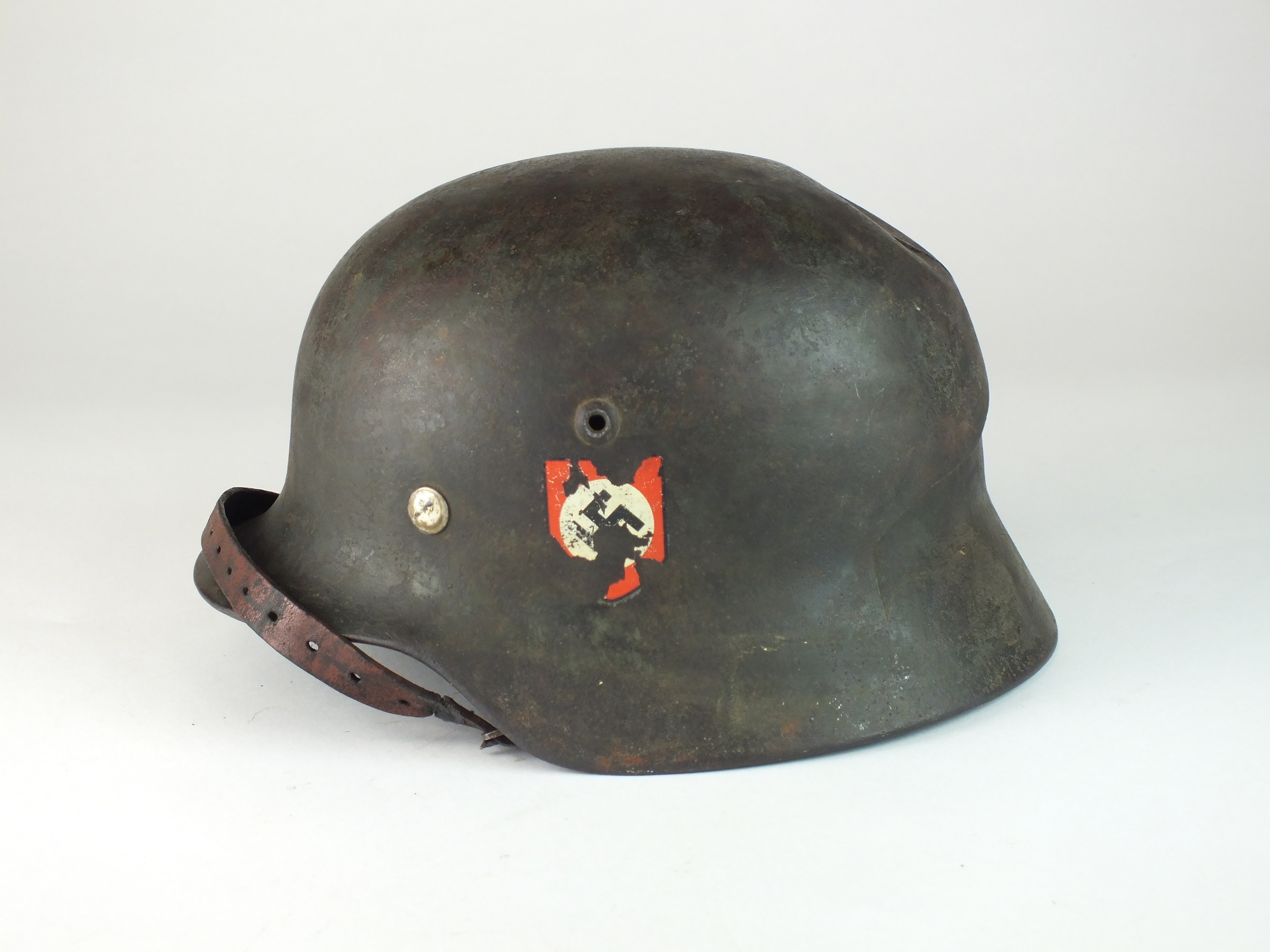 German Third Reich M42 helmet - Image 3 of 5