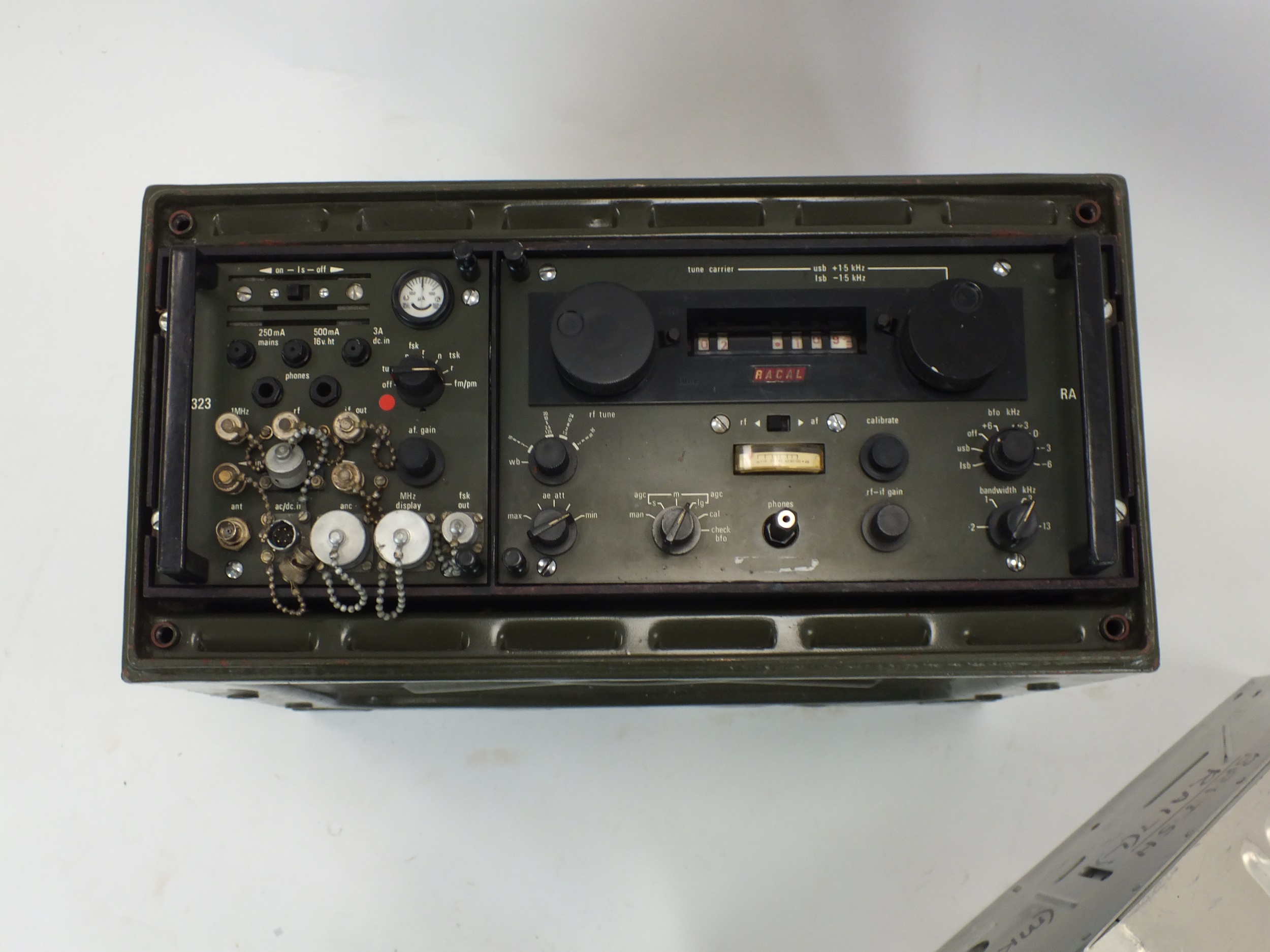 Two military radios, Racal RA217D and RA17L - Image 3 of 3