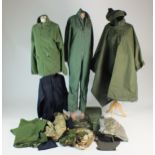 Large quantity of military surplus etc