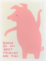 David Shrigley (b.1968) Animal Posters Series, 2019, including Some of My Best Friends are Pigs, You