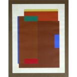 Bob Crossley (1912-2010), Two Browns, screenprint, signed in pencil and dated '71 bottom right,