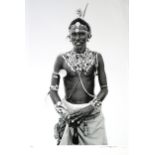 Lyle Owerko (Canadian Contemporary) Samburu 25- Ltupuwa Leyepoko, fine art pigment print on archival