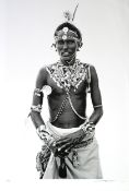 Lyle Owerko (Canadian Contemporary) Samburu 25- Ltupuwa Leyepoko, fine art pigment print on archival