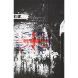 James Domine (British 20th-21st Century) Union Jack Vespa, signed and numbered 120/250 in pencil