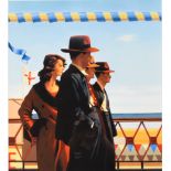 Jack Vettriano (b.1951) Defenders of Virtue, Giclee print, signed lower right, numbered 34/295,