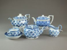 A group of child's teawares including Spode, circa 1820-30s