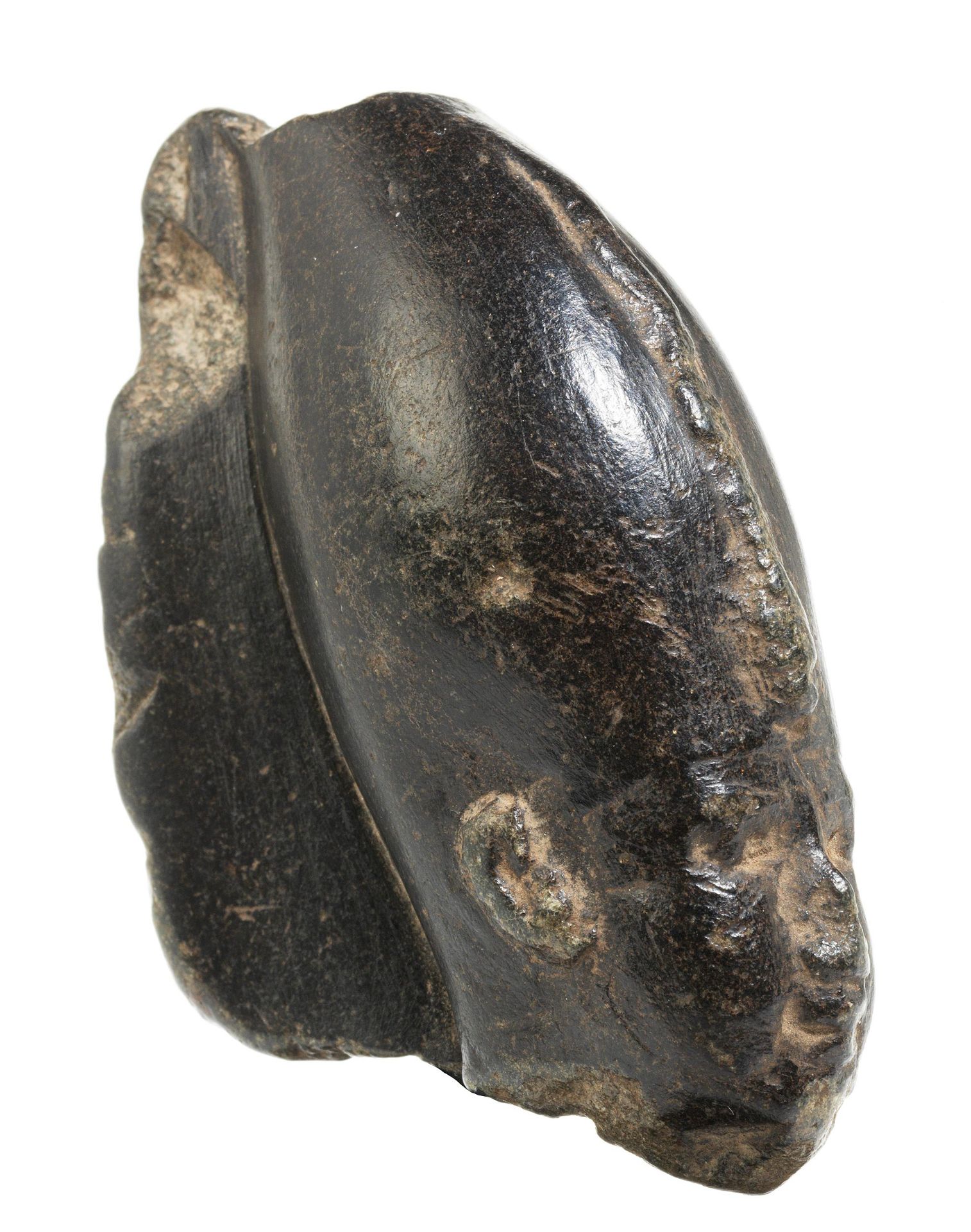 Kopf einer kleinen Osiris-Statuette