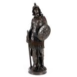 Große Bronzefigur der Kriegsgöttin Bellona