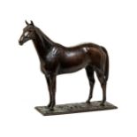Skulptur eines Pferdes