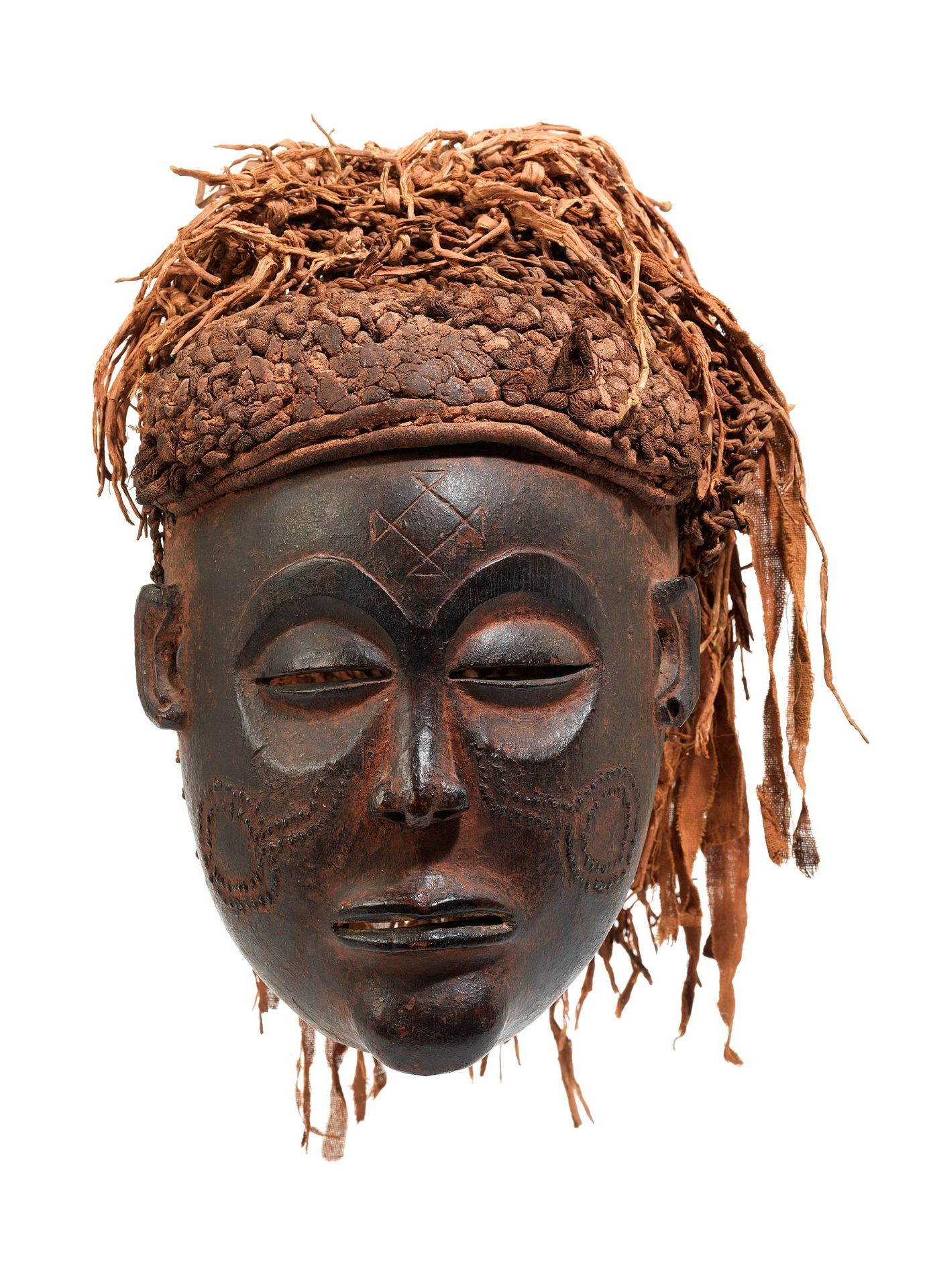Afrikanische Maske der Chokwe „Mwana-pwo“