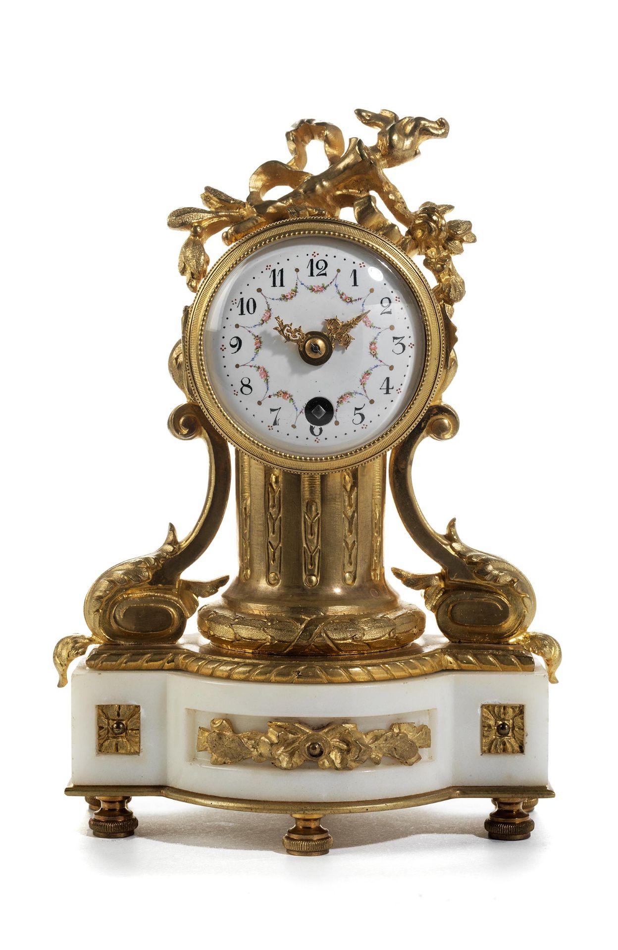 Kleine Uhr in Louis XVI-Stil