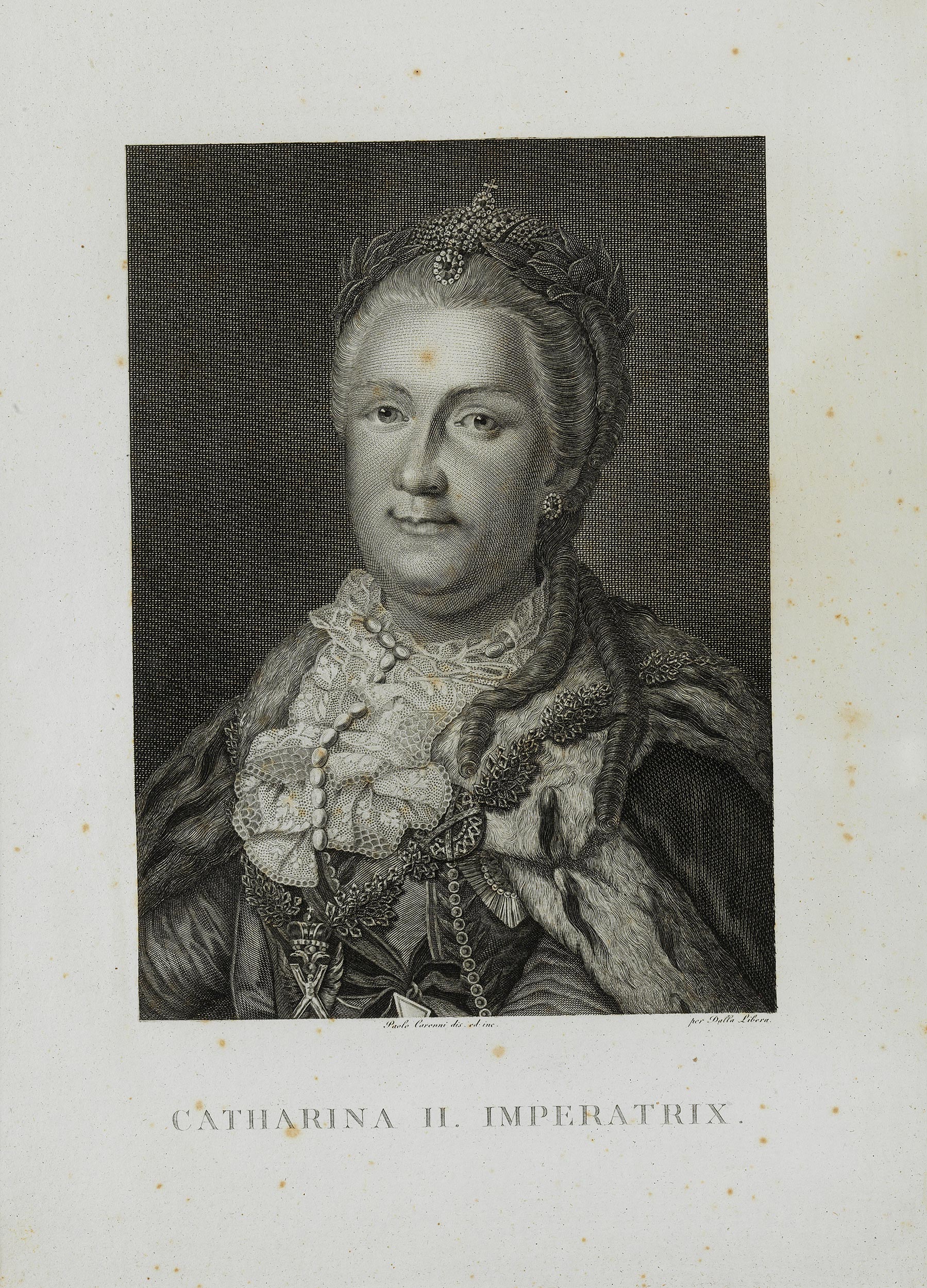 Portrait der Zarin Katharina der Großen