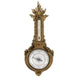Louis XVI-Barometer und -Thermometer