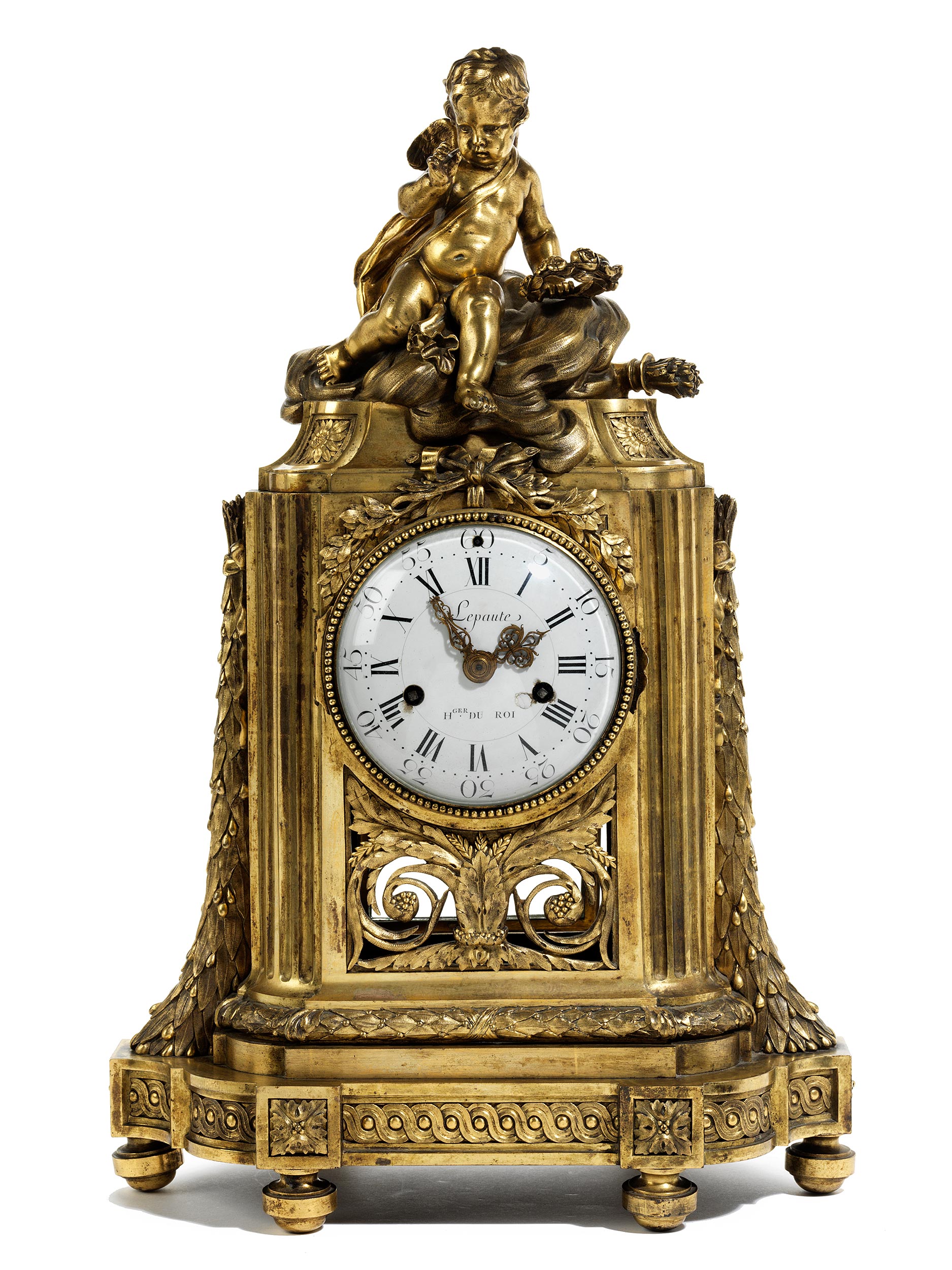 Louis XVI-Pendule „L'Amour vainqueur du temps“