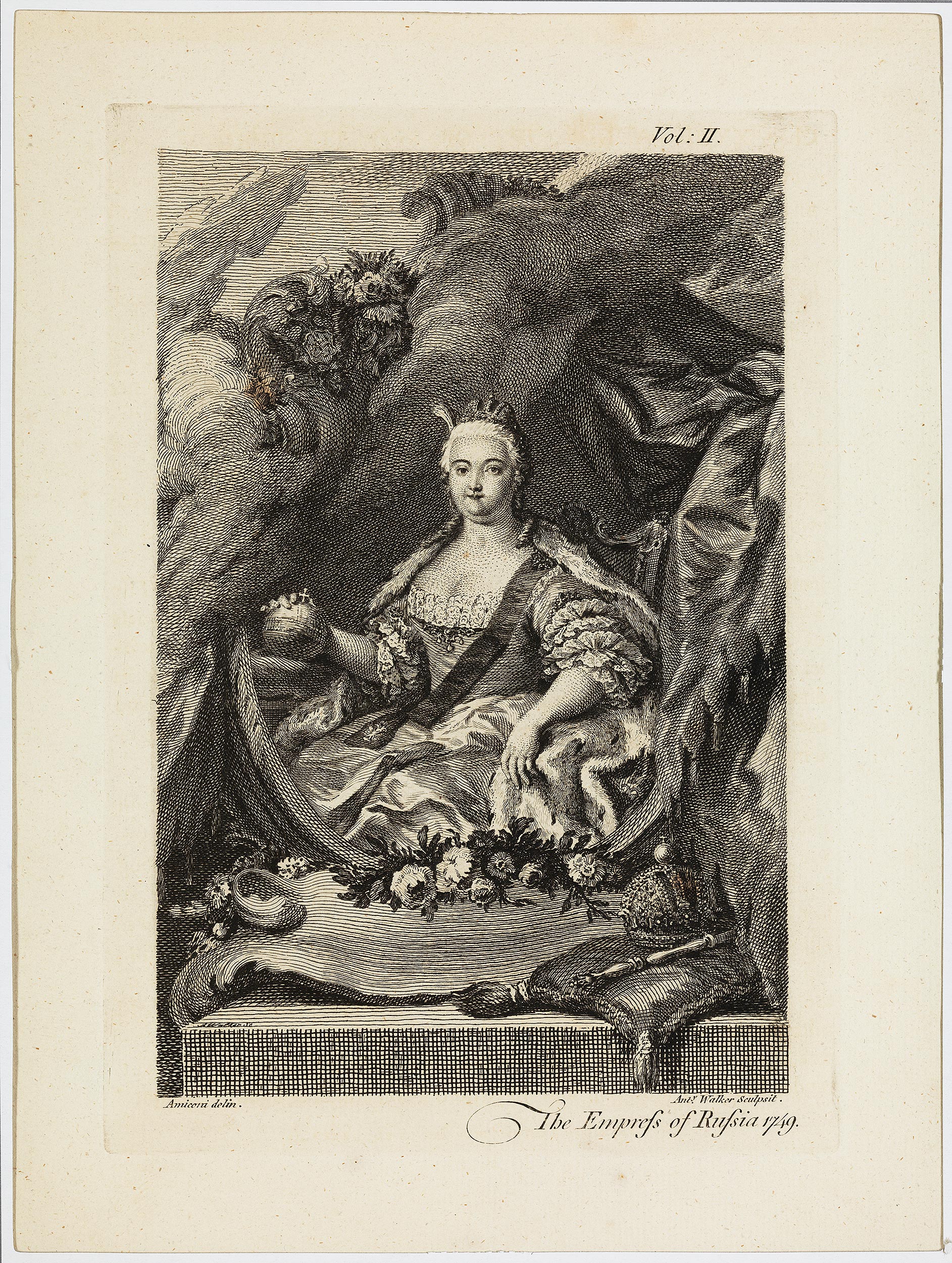 Kaiserin Elisabeth Petrowna, 1709 – 1762