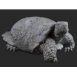 Große Skulptur einer Schildkröte