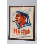 Zigarrenwerbung, Eugen Hecht, Spaichingen, 1. Hälfte 20.Jh.