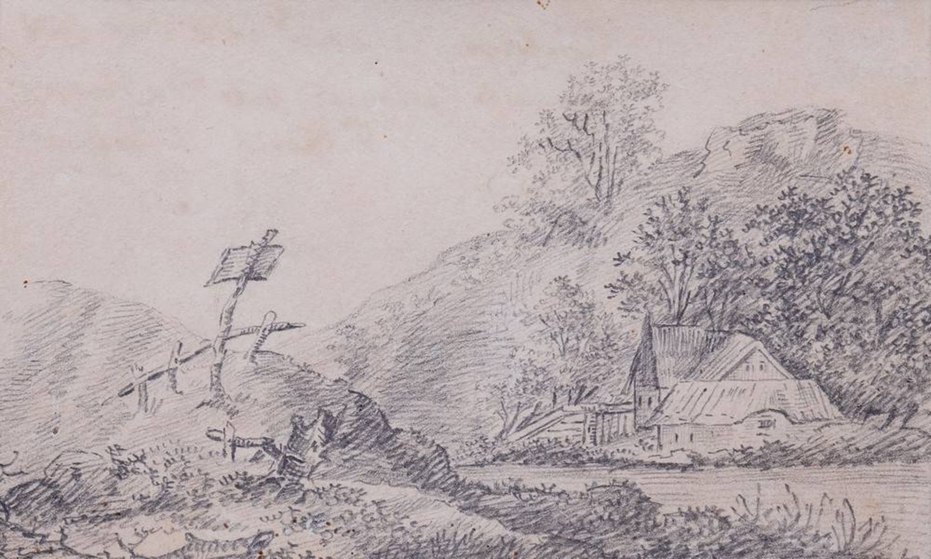 Landschaft bei Oppeln, 1808 - Image 2 of 2