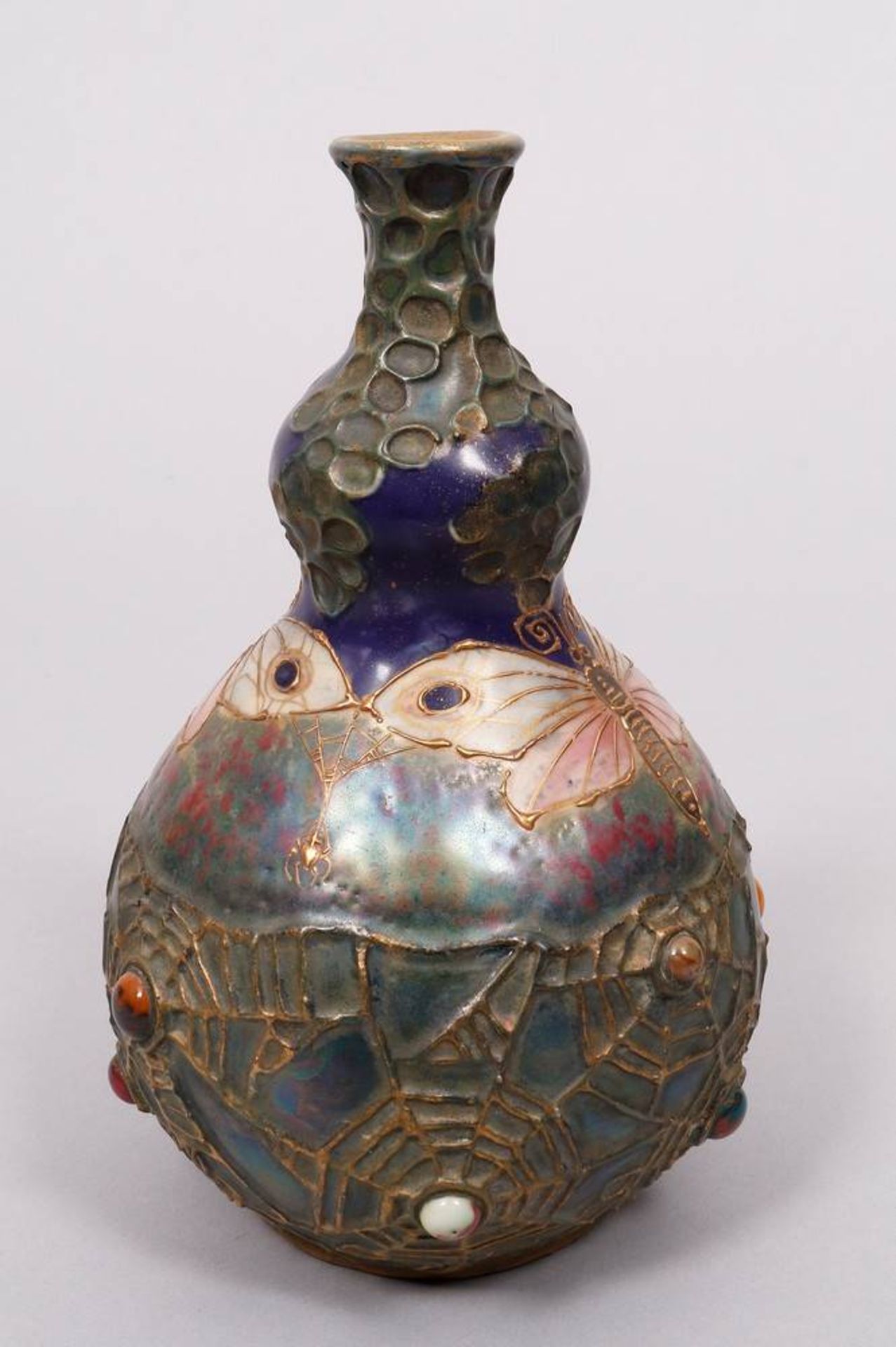 "Semiramis"-Vase, Riessner, Stellmacher & Kessel, Amphora, Turn-Teplitz, Böhmen - Image 4 of 5