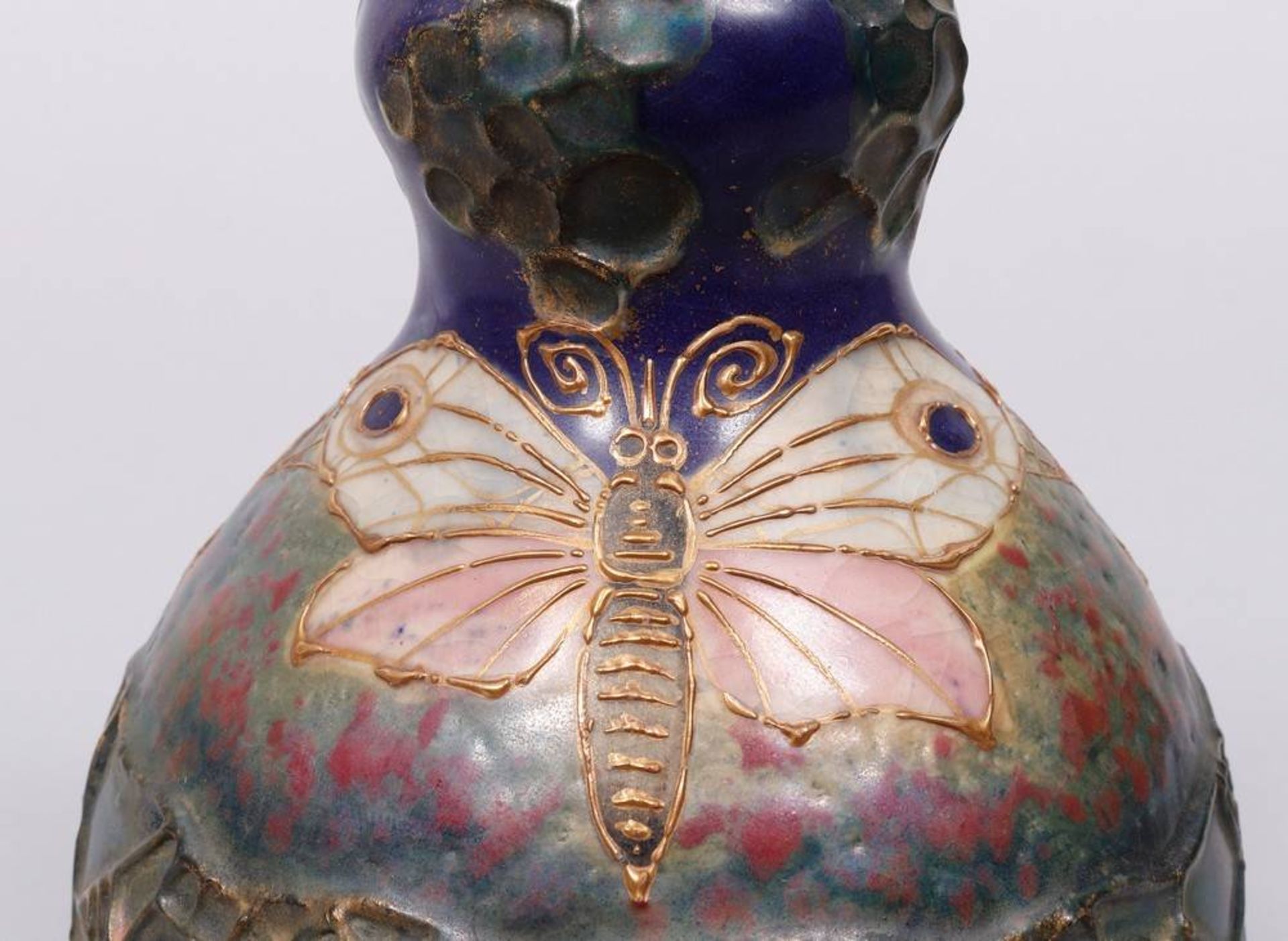 "Semiramis"-Vase, Riessner, Stellmacher & Kessel, Amphora, Turn-Teplitz, Böhmen - Image 2 of 5