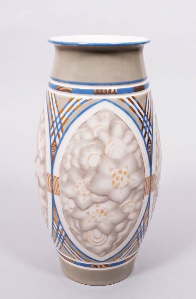 Große Art-Deco-Vase, Sèvres, um 1931