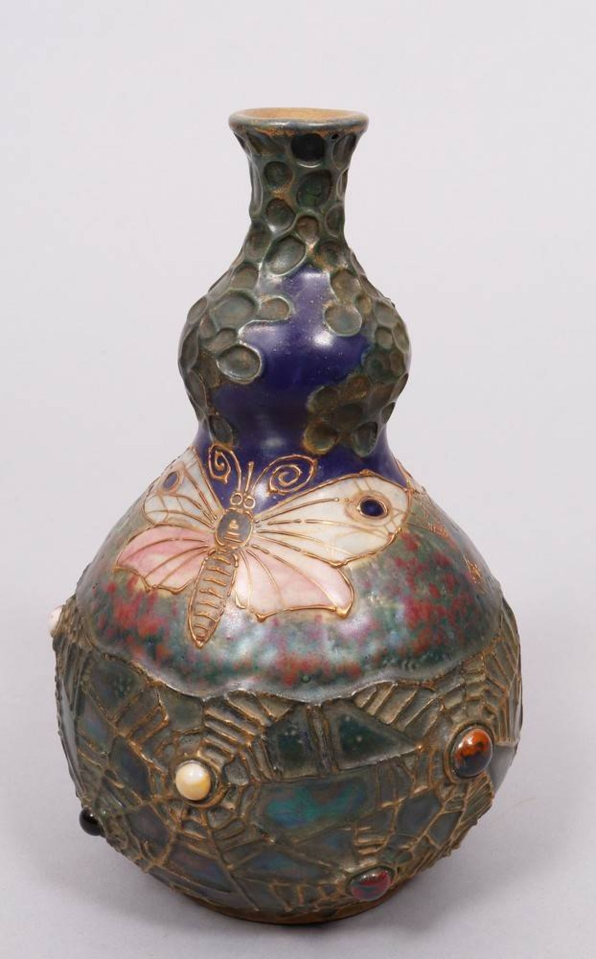 "Semiramis"-Vase, Riessner, Stellmacher & Kessel, Amphora, Turn-Teplitz, Böhmen