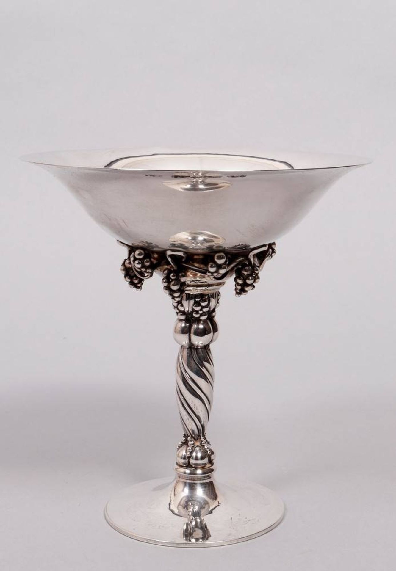 Tafelaufsatz, 925er Silber, Entwurf (1918) und Ausführung Georg Jensen, 1933/44