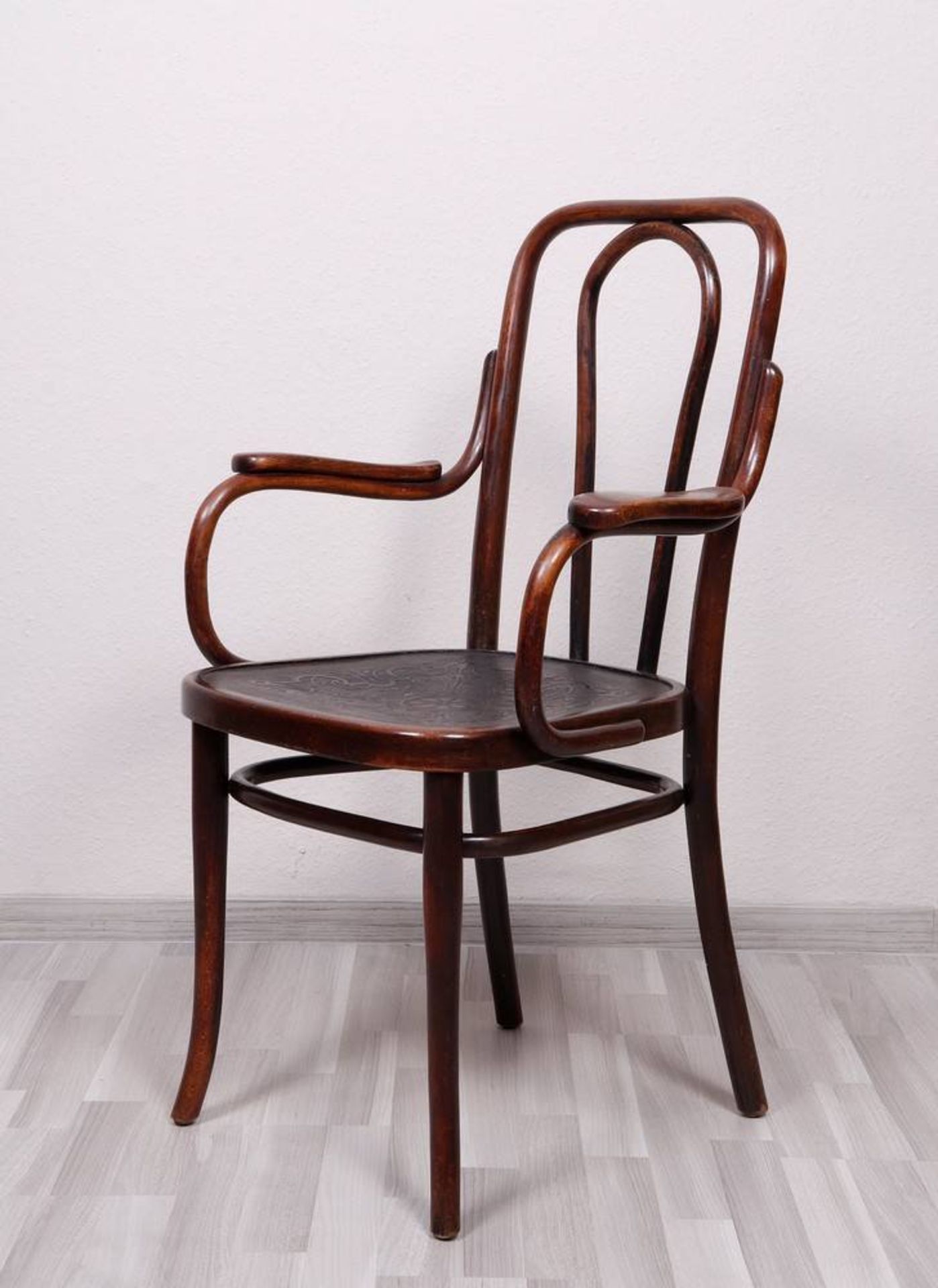 Historismus-Armlehnstuhl, Thonet, um 1900