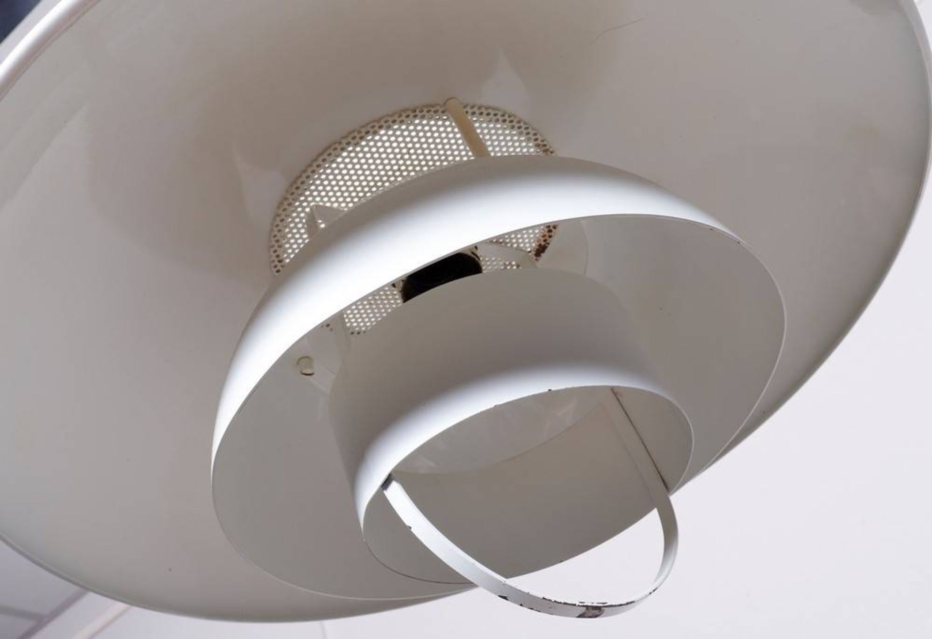 Ceiling lamp, Denmark, 20th C., in the style of Poul Henningsen - Image 2 of 2