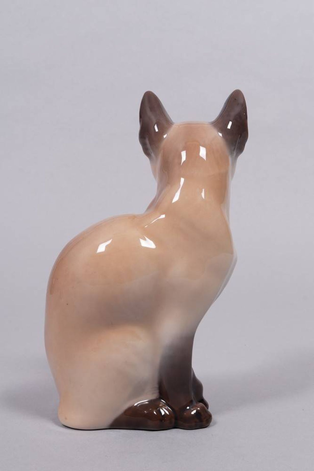 Siamese cat, design Theodor Madsen for Royal Copenhagen, Denmark, manufactured in 1951 - Image 3 of 4