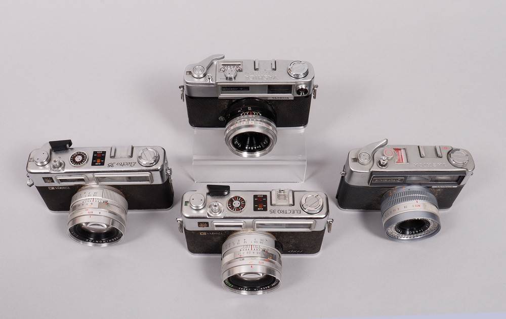 4 viewfinder cameras, Yashica, Japan, 1960s - Image 2 of 3