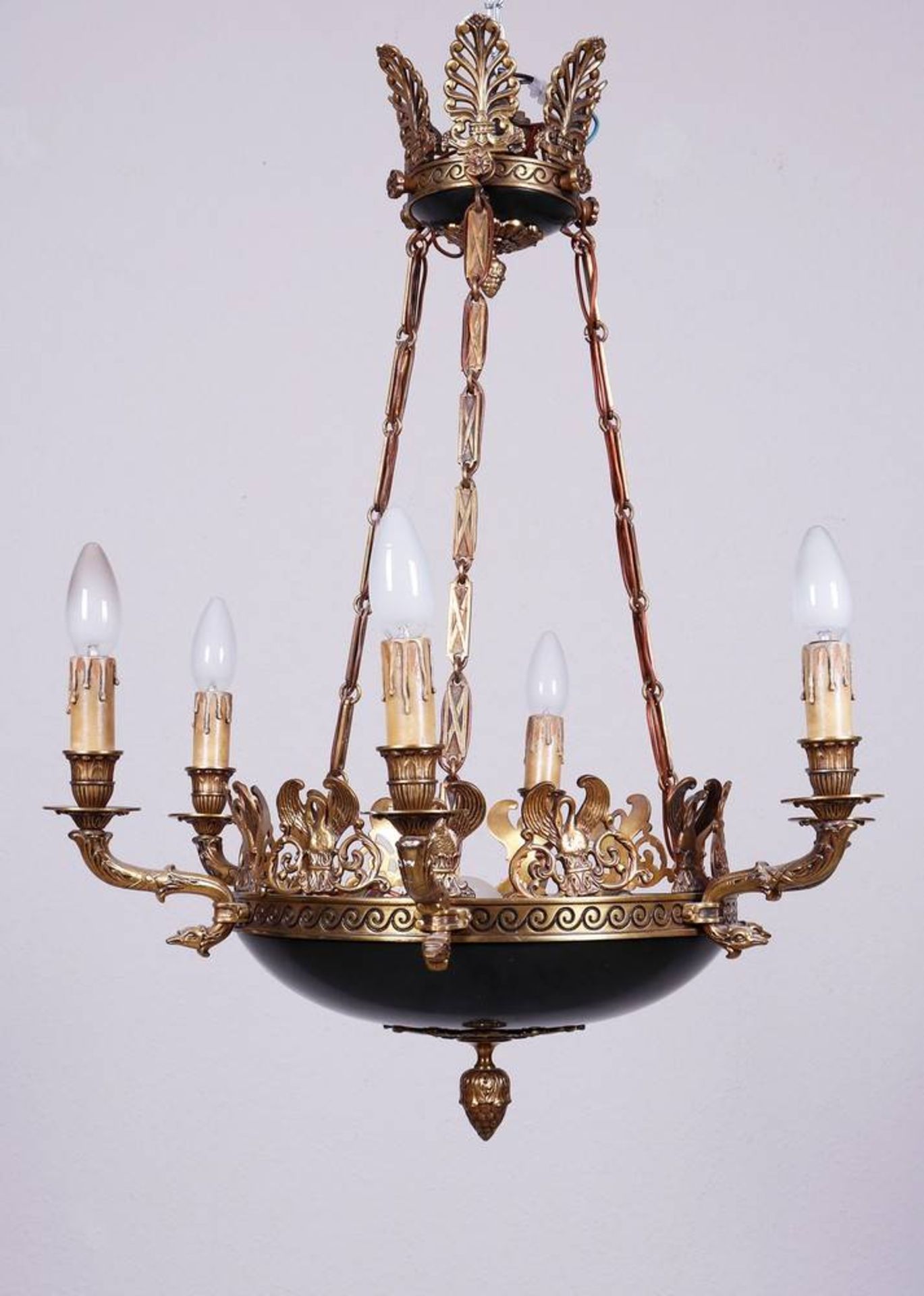 Empire-ceiling light, poss. France, 20th C. 