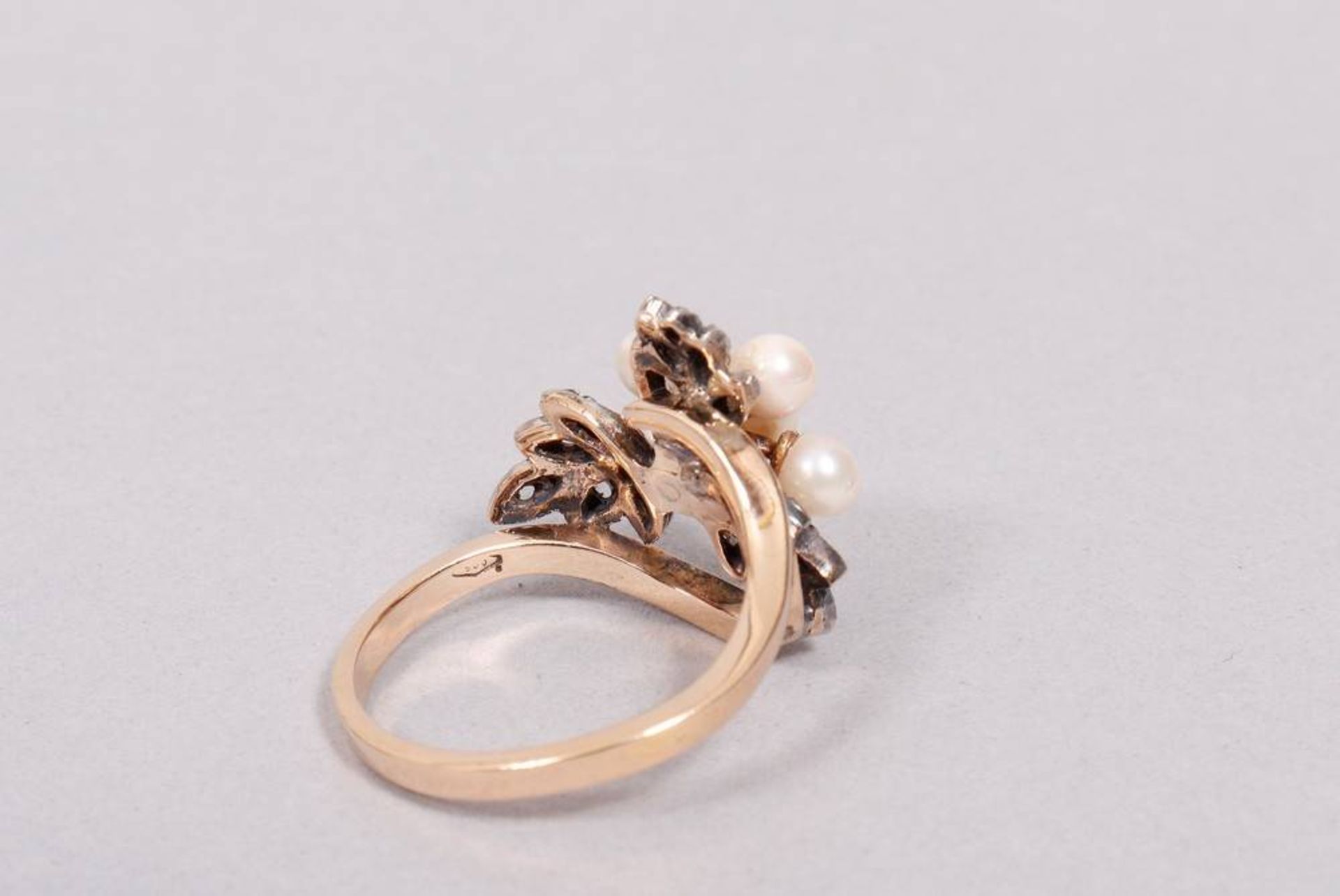 Art Nouveau ring, 585 Gold - Image 2 of 4