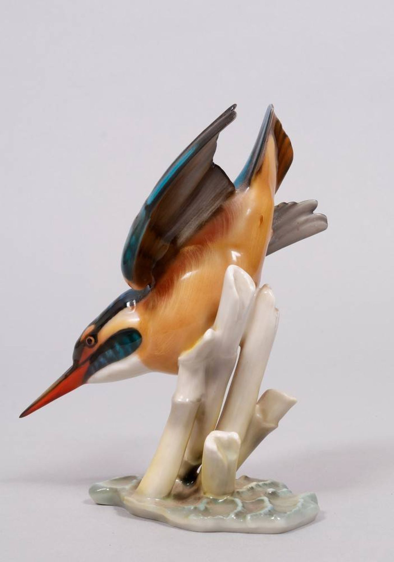 King fisher, design Hans Achtziger for Hutschenreuther, 20th C.