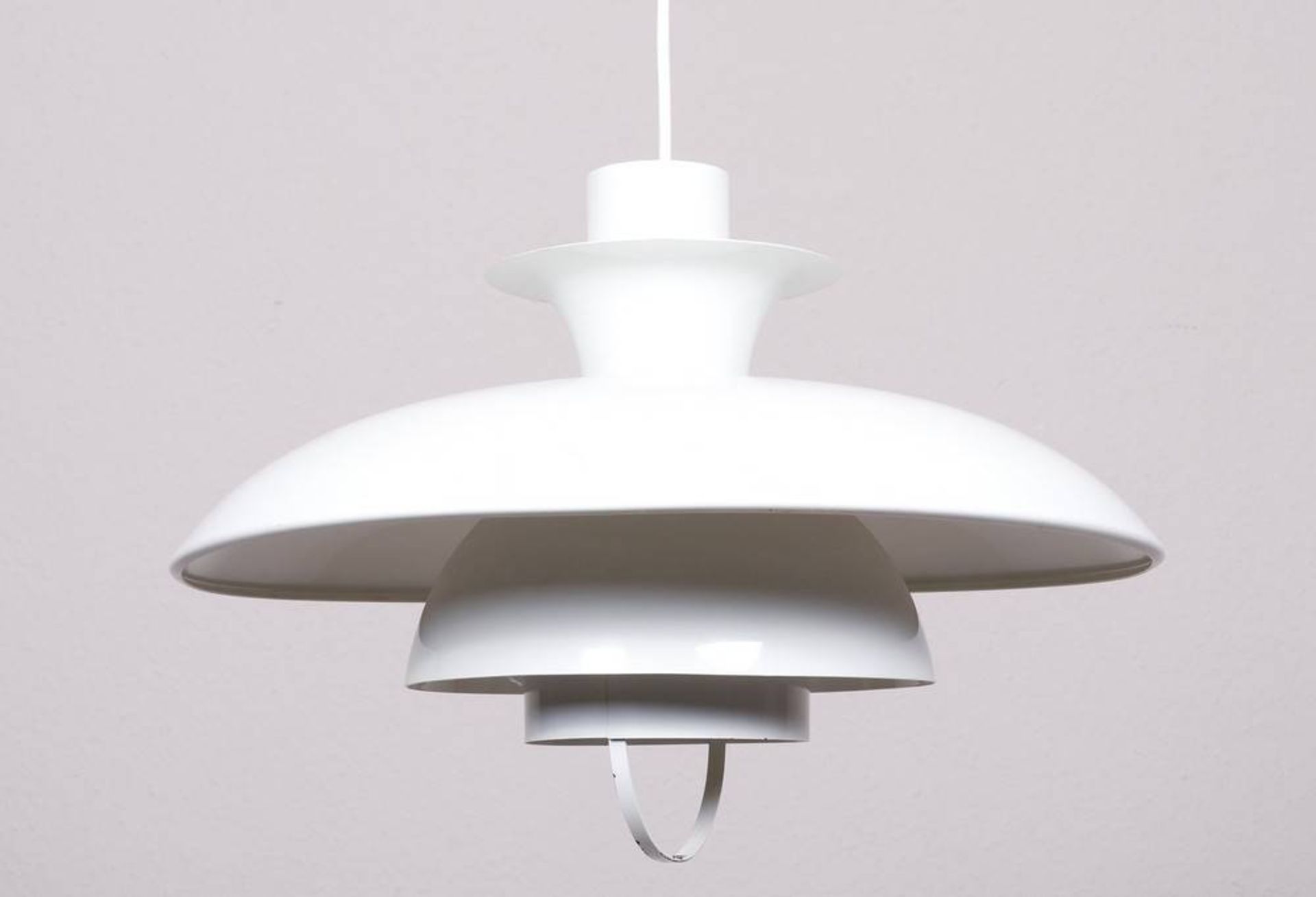 Ceiling lamp, Denmark, 20th C., in the style of Poul Henningsen