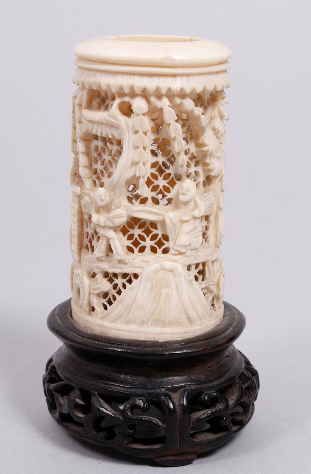 Brush stand, China, 19th C. - Image 2 of 5