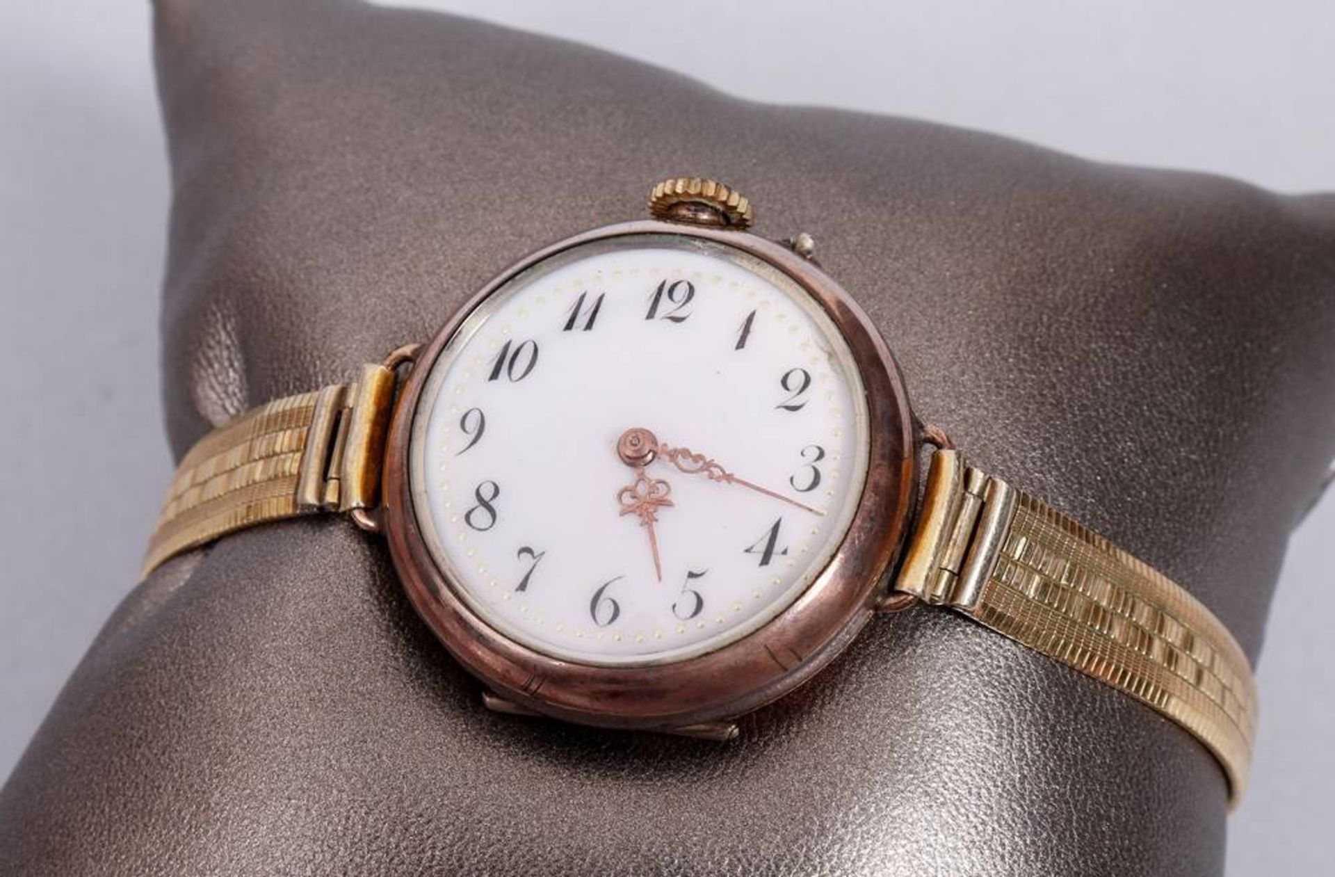 Wrist watch, 800 silver, 1st half 20th C. - Image 2 of 4
